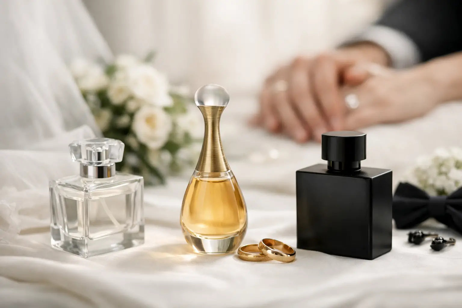 Guía de perfumes para boda según tu papel