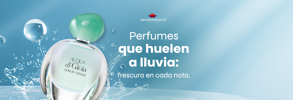 Perfumes que huelen a lluvia: frescura en cada nota