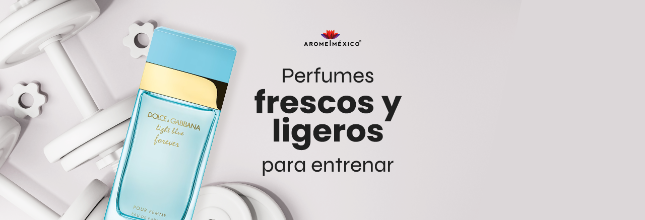 Perfumes frescos y ligeros para entrenar