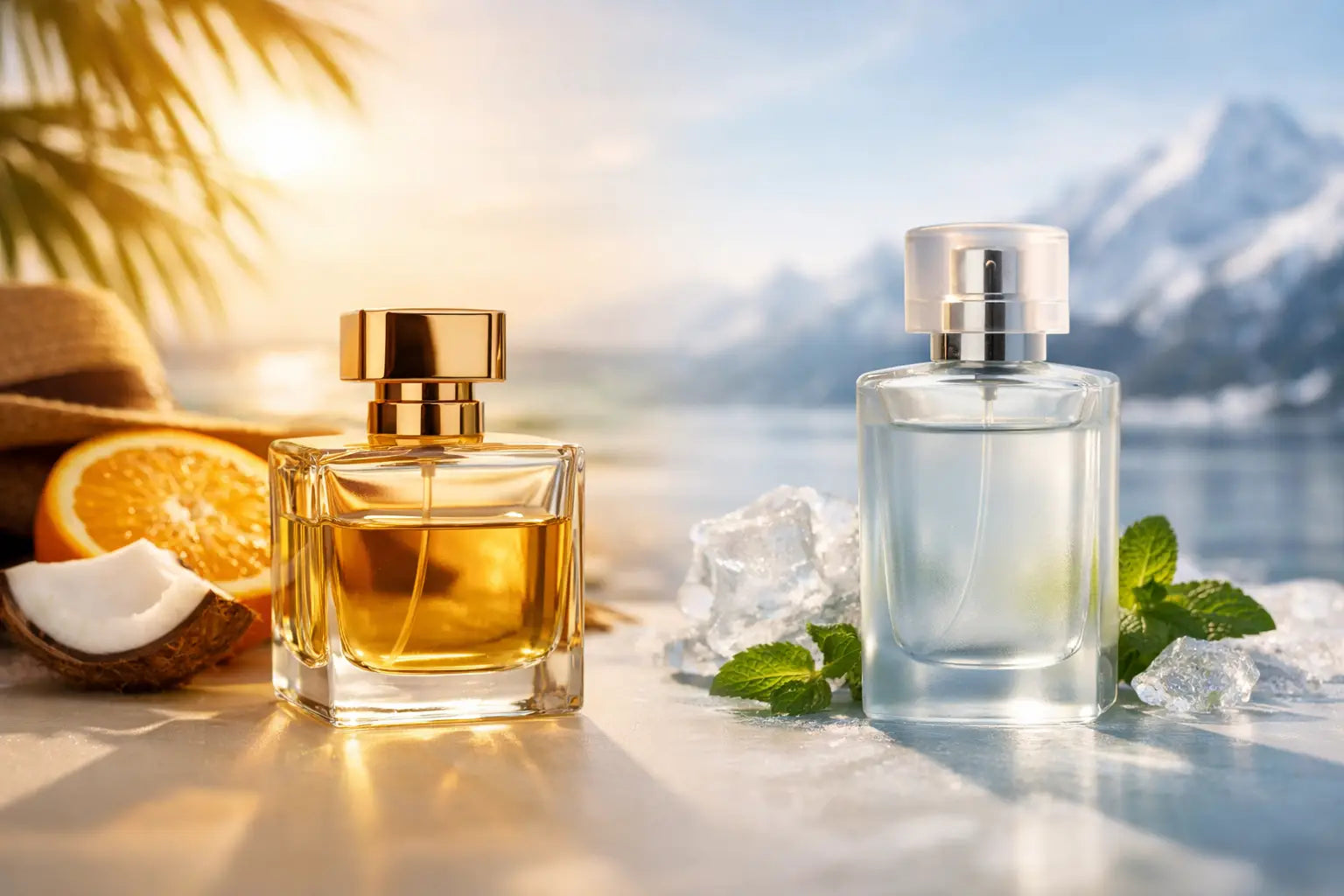Guía de perfumes para clima cálido y fresco