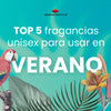 Top 5 fragancias unisex para usar en verano