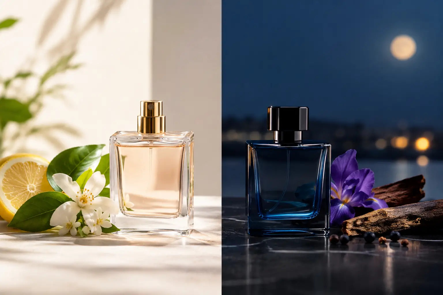 Perfume de día versus noche: cómo elegirlo