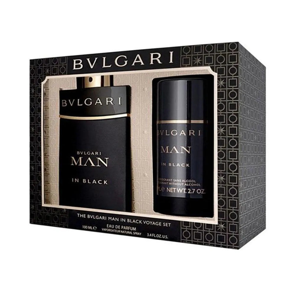 HOT Perfume Hombre Bvlgari Man In Black Set Bvlgari Man In
