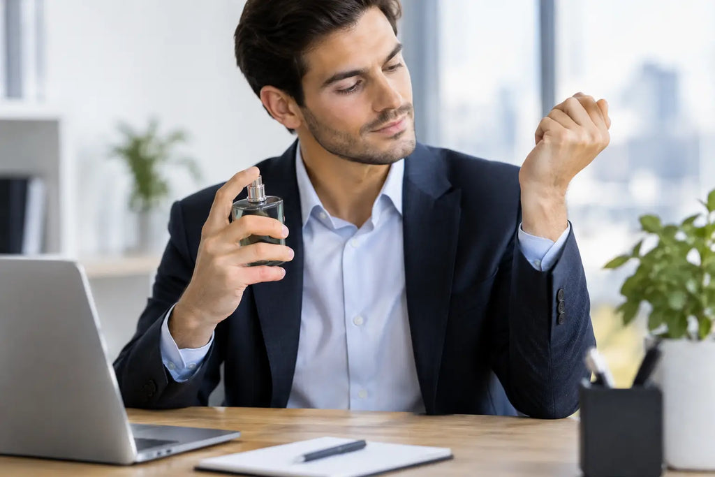 Cómo seleccionar perfume para oficina sin exagerar