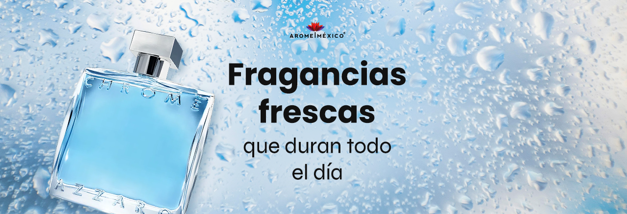 Fragancias frescas que duran todo el día