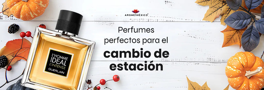 Perfumes perfectos para el cambio de estación