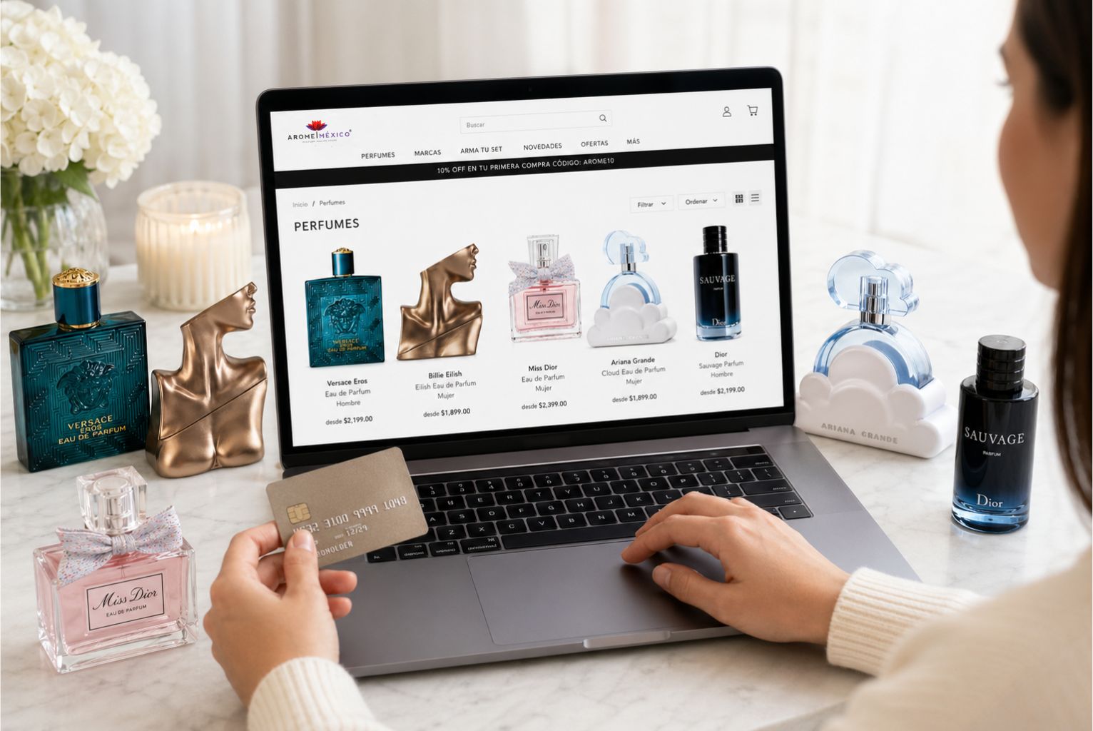 Cómo comprar perfumes originales online