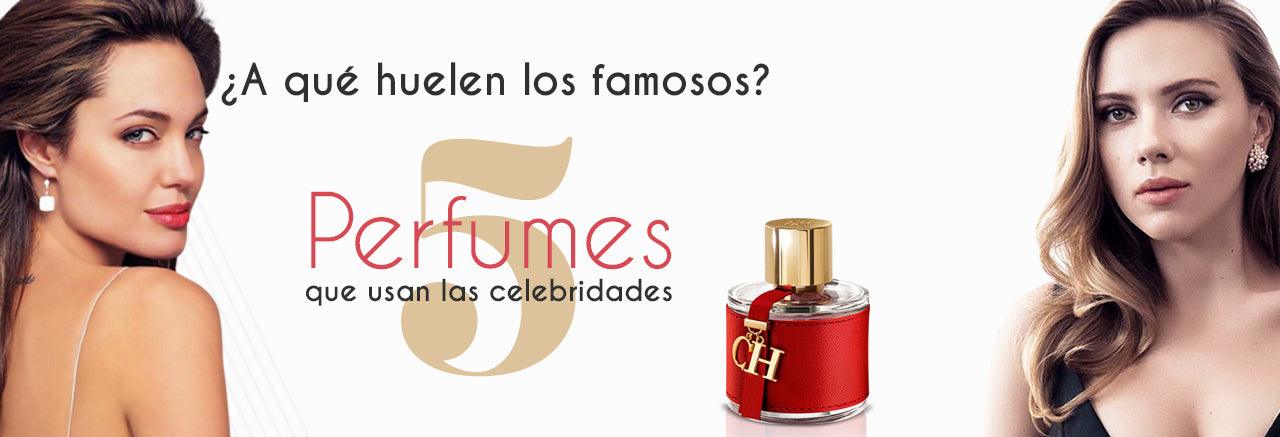 ¿A qué huelen los famosos? 5 perfumes que usan las celebridades