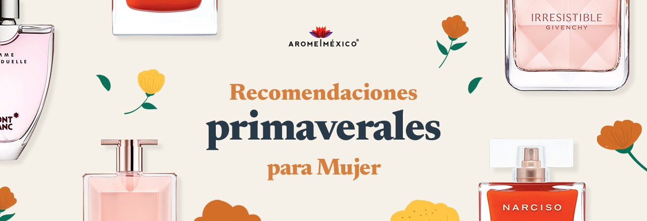 Top 4 perfumes más frescos para usar en primavera