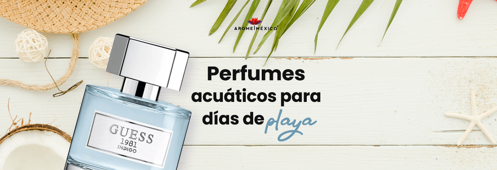 Perfumes Acuáticos para días de Playa