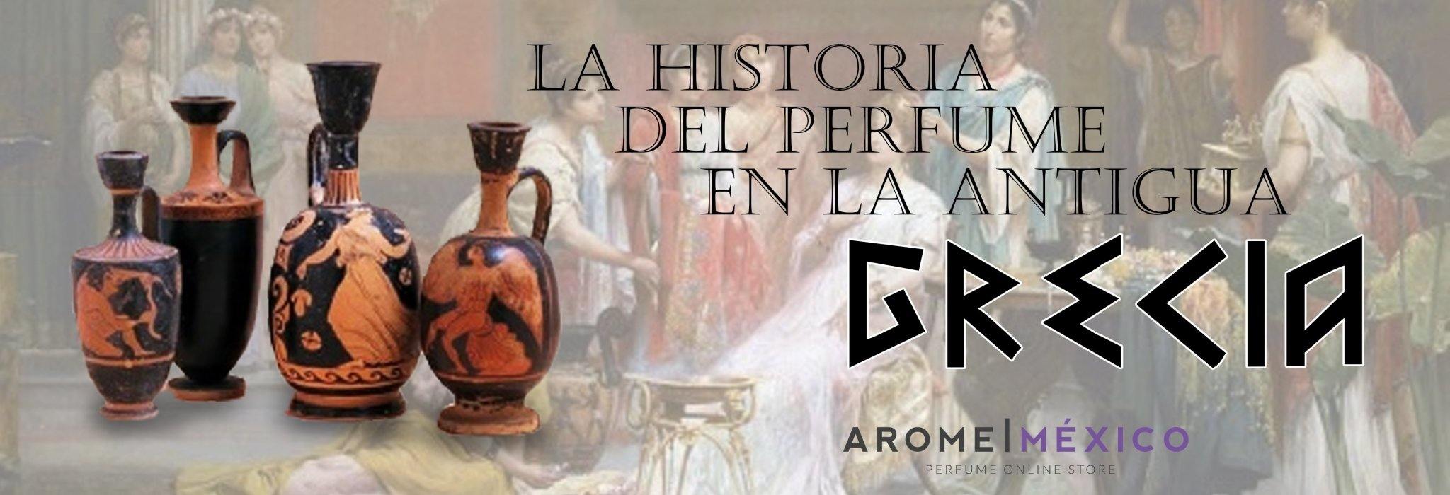 La historia del perfume en la antigua Grecia