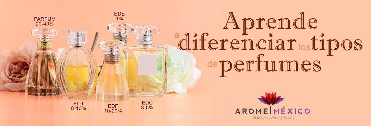 Tipos de perfumes: aprende a diferenciarlos