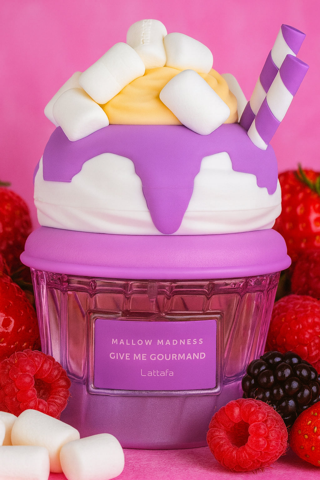 Perfume Give Me Gourmand Mallow Madness Unisex de Lattafa EDP 75ML