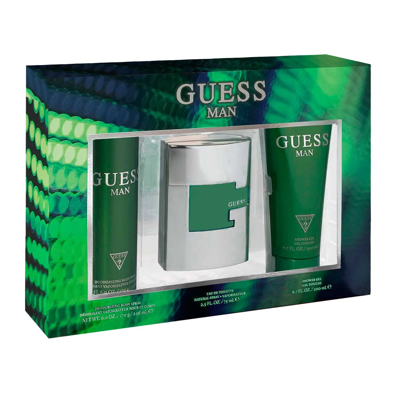 Set 3 Piezas Guess Man para Hombre EDT