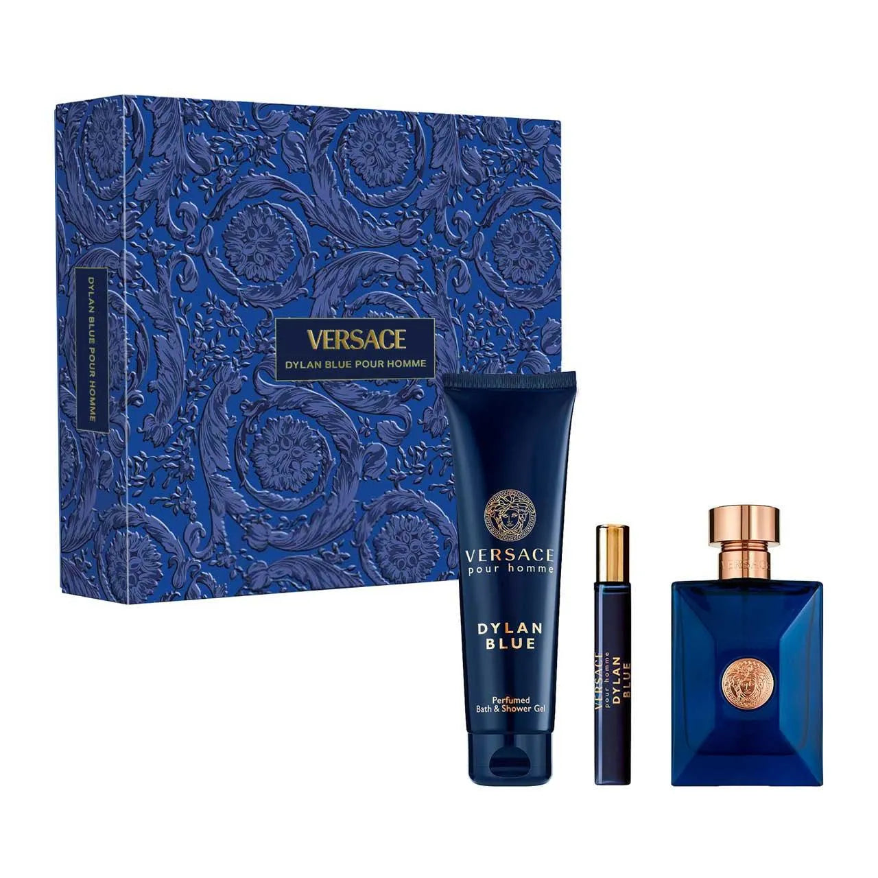 Set 3 Piezas Dylan Blue para Hombre de Versace EDT