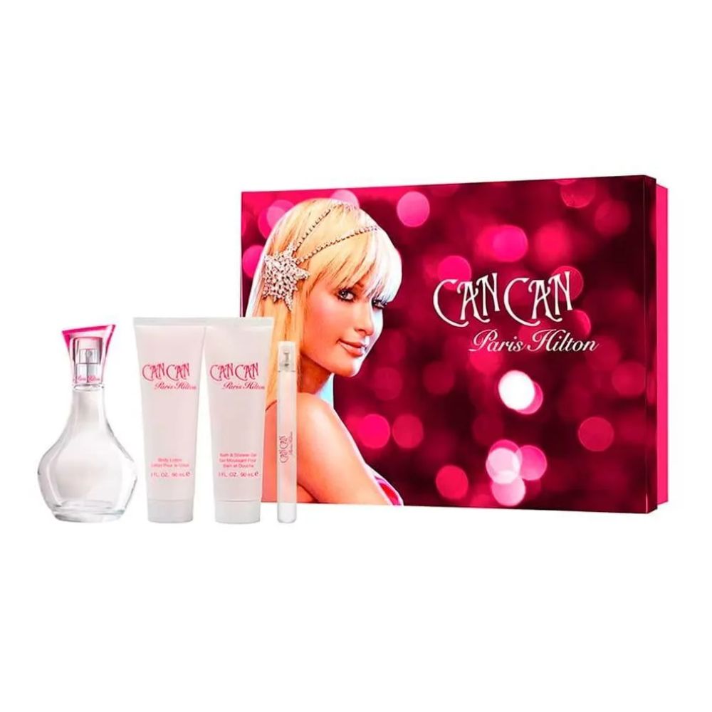 PARIS HILTON - Set 4 Piezas Can Can Para Mujer Eau De Parfum 100ML