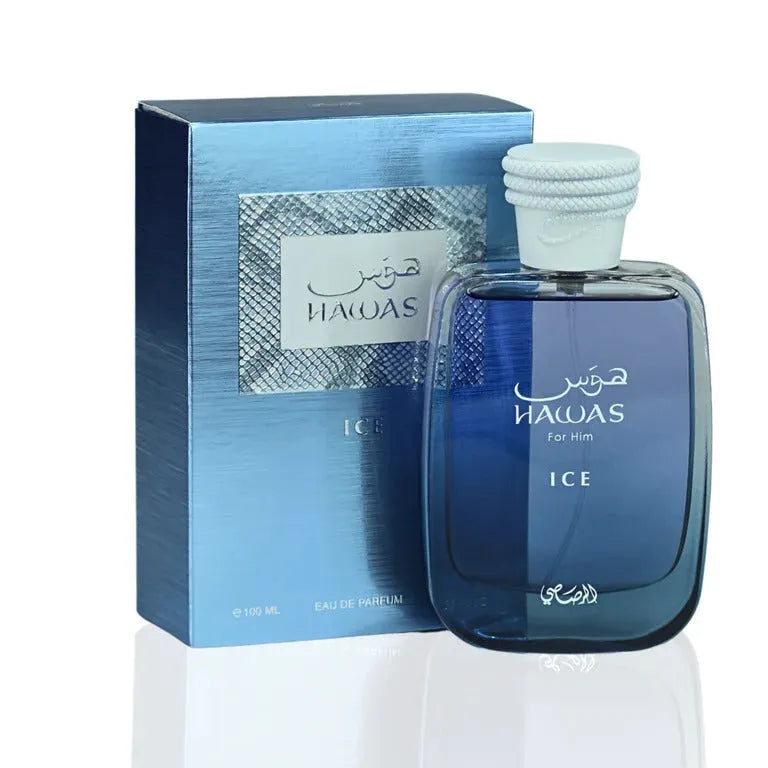 Perfume Hawas Ice para Hombre de Rasasi EDP 100ML