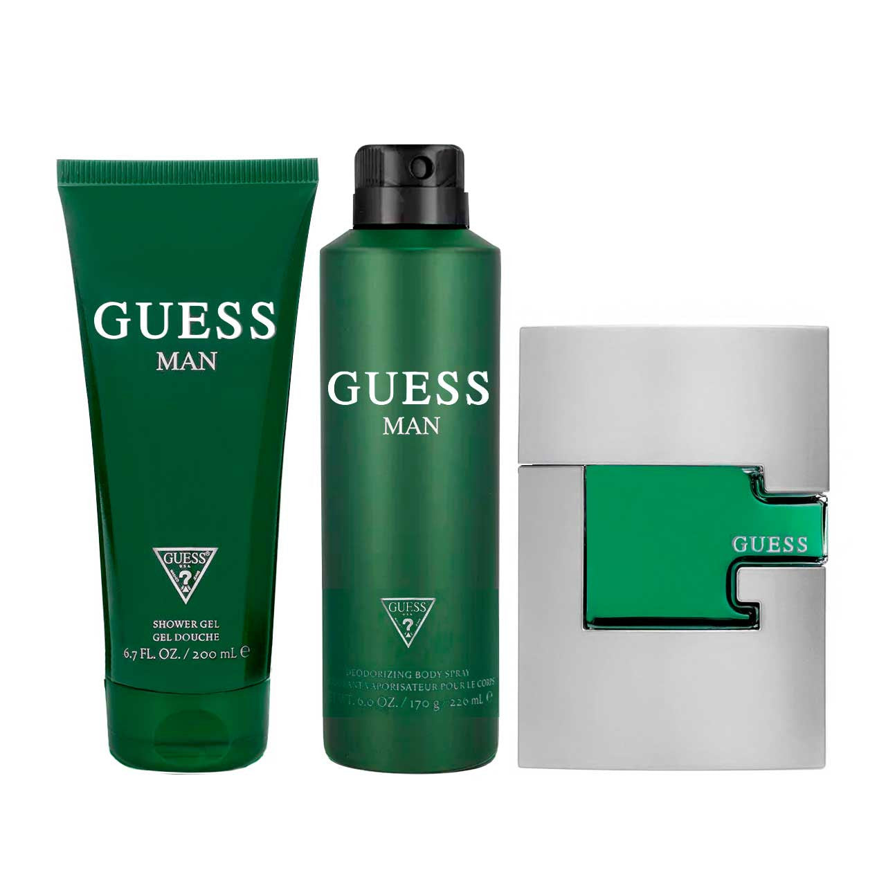 Set 3 Piezas Guess Man para Hombre EDT