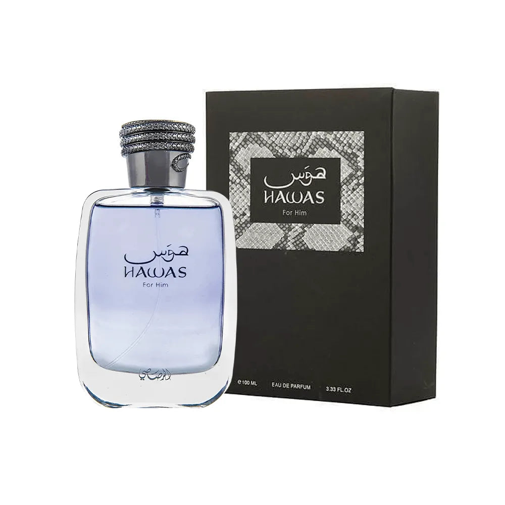 Bundle perfumes árabes para hombre: Hawas de Rasasi - King de Bharara