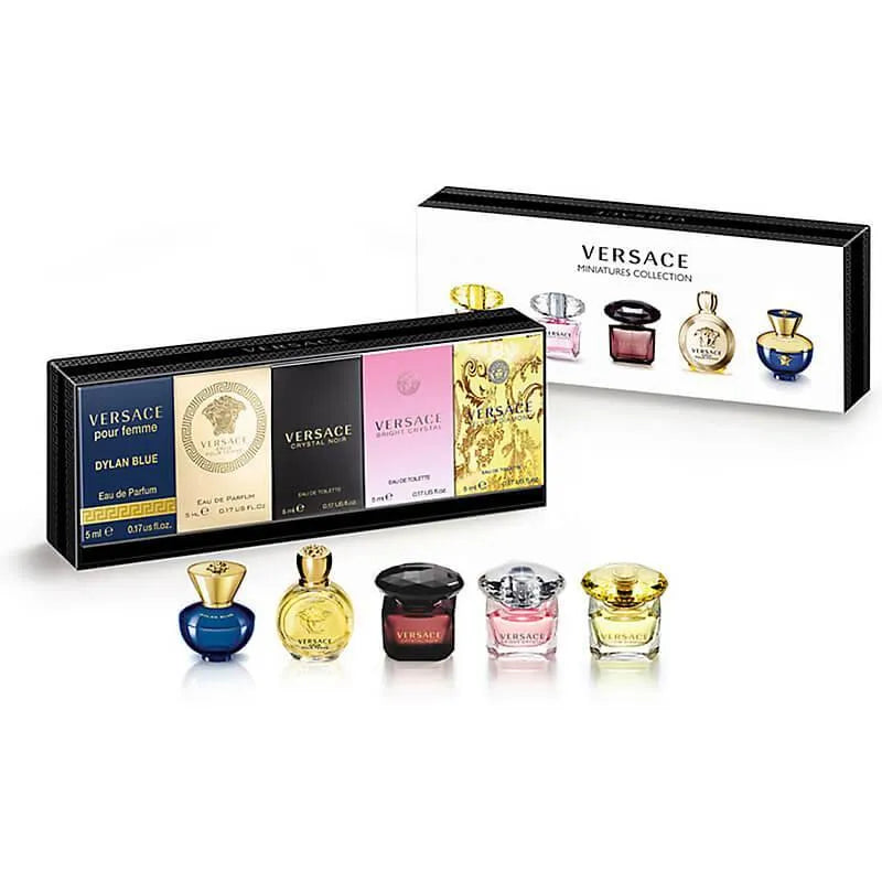 Mini Set 5 Piezas Versace para Mujer de Versace 5ML - Arome México