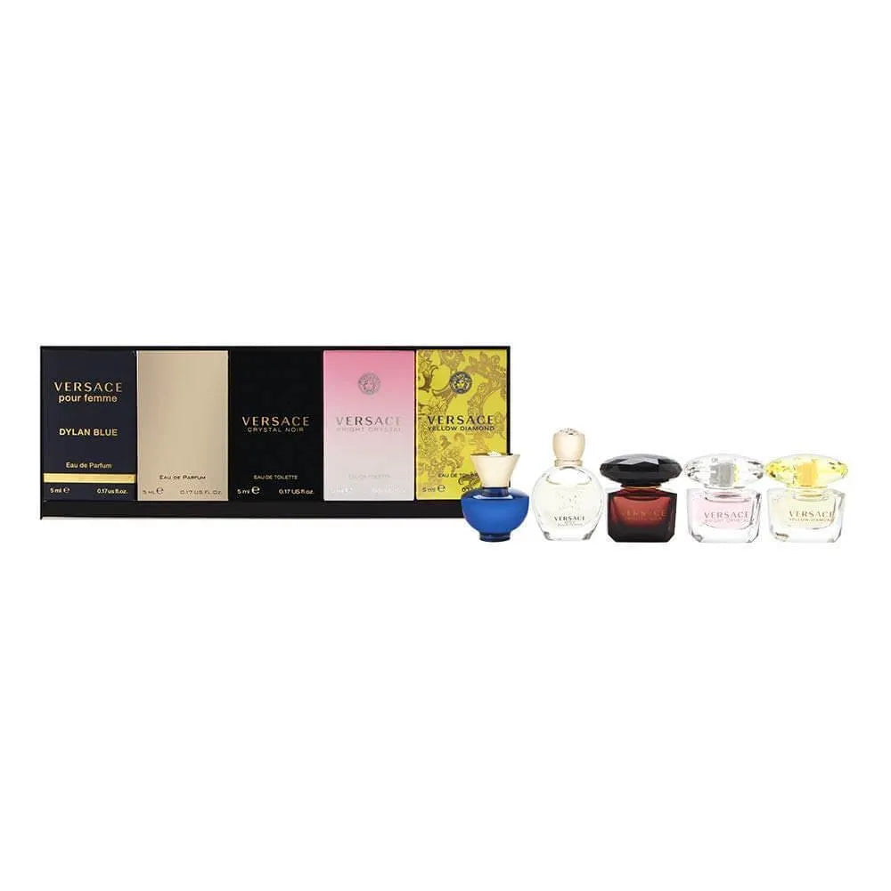 Mini Set 5 Piezas Versace para Mujer de Versace 5ML - Arome México
