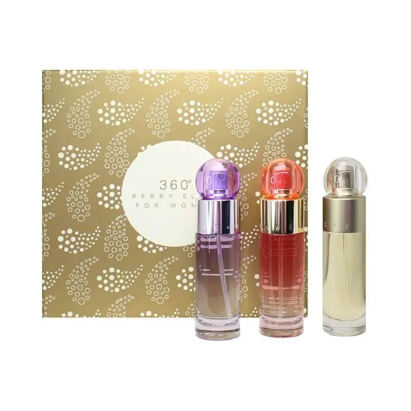 Mini Set Trio 360° Para Mujer De Perry Ellis 30ml - Arome México