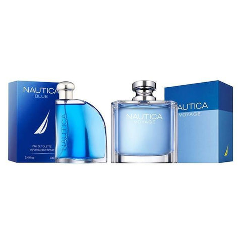 Paquete 2 Perfumes Nautica Voyage + Nautica Blue edt 100ml - Arome México