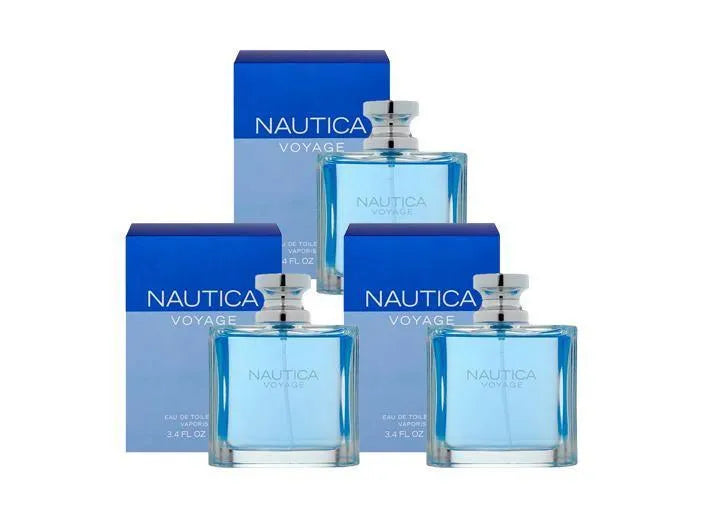 Paquete 3X1 Nautica Voyage Para Hombre de Nautica Eau de Toilette 100 ml - Arome México