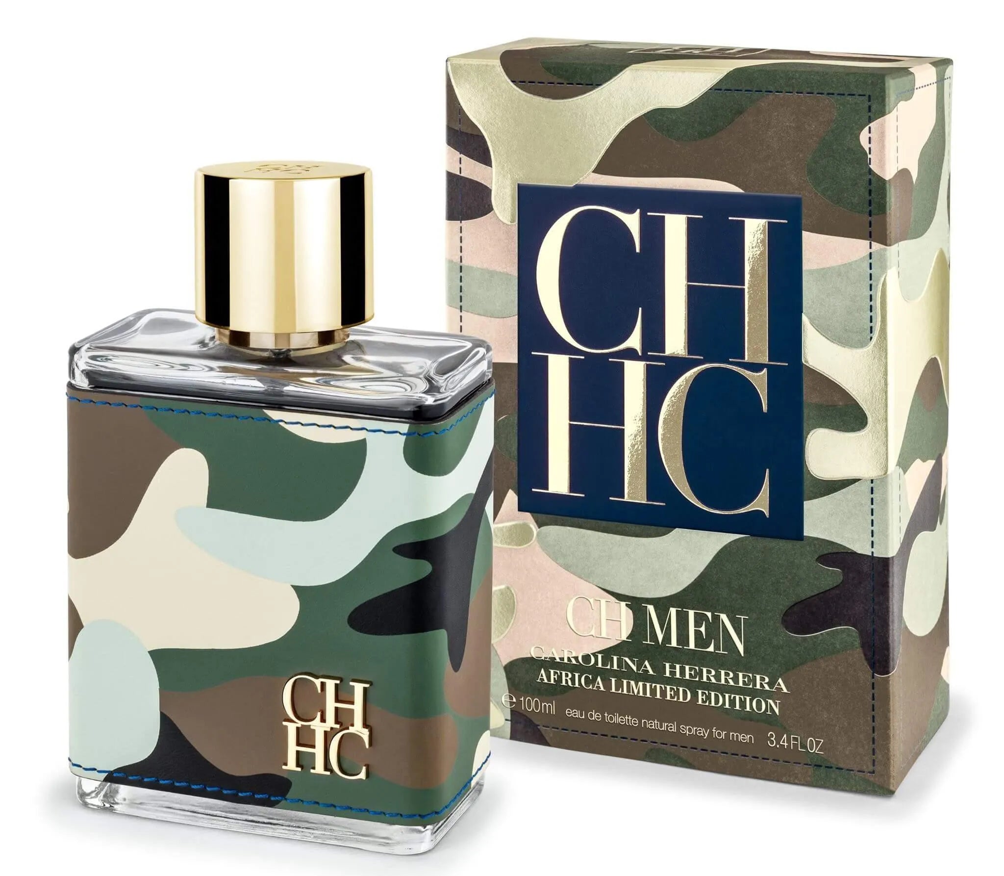 Perfume CH Africa para Hombre de Carolina Herrera Eau de Toilette 100ml - Arome México