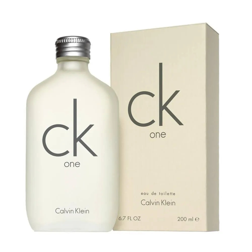 Perfume Ck One Unisex de Calvin Klein Eau de Toilette 100 y 200 ml - Arome México