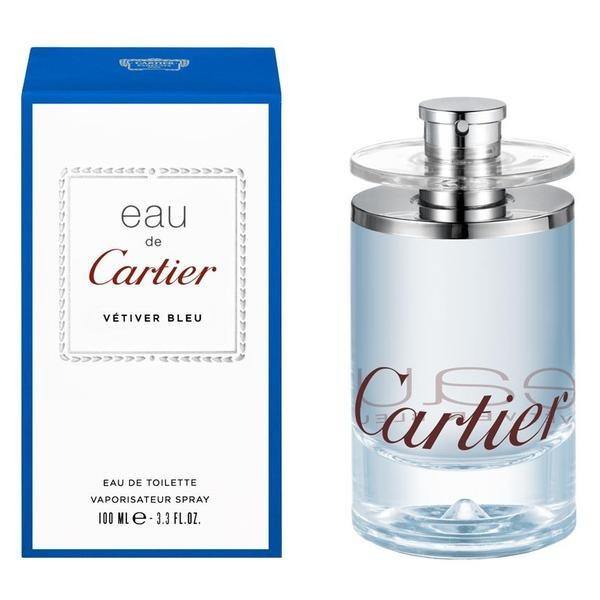 Perfume Eau de Cartier Vetiver Bleu para Hombre de Cartier EDT 100ML
