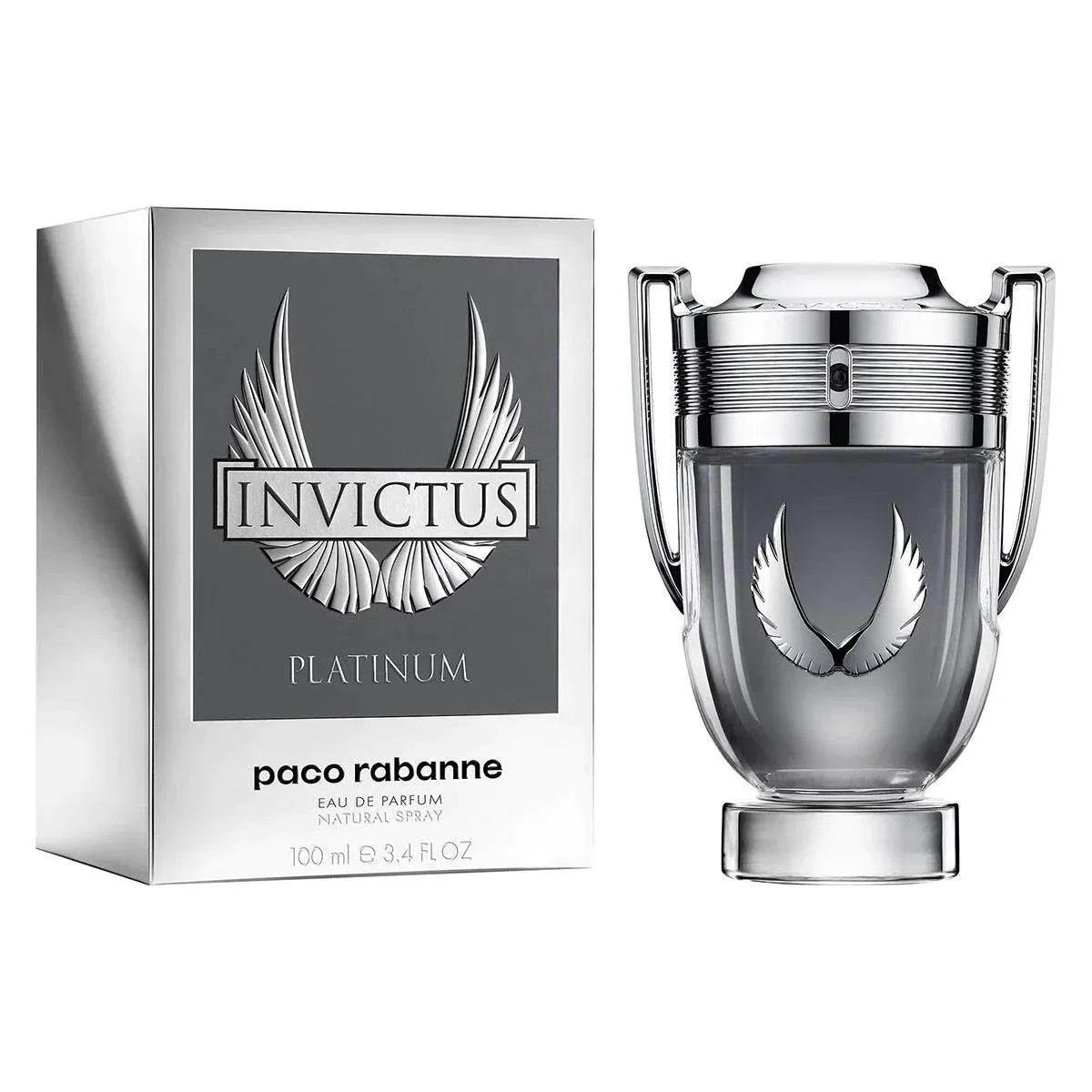Perfume Invictus Platinum para Hombre de Paco Rabanne EDP 200ML Arome Mexico