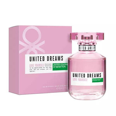 Perfume United Dreams Love Yourself para Mujer de Benetton EDT 80 ML - Arome México