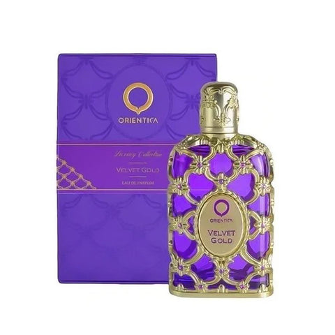 Perfume Velvet Gold Unisex de Orientica edp 80mL - Arome México