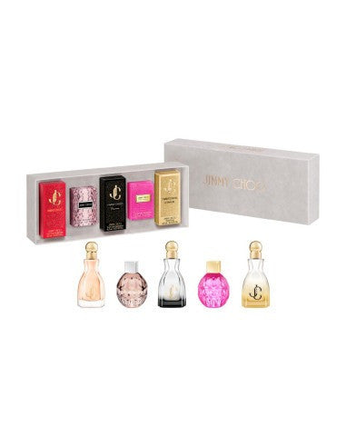 Mini Set 5 Piezas Jimmy Choo para Mujer EDP 4,5ML