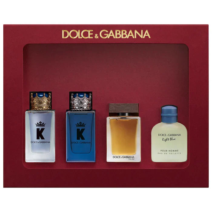 DOLCE & GABBANA - Mini Set 4 Piezas para Hombre EDP