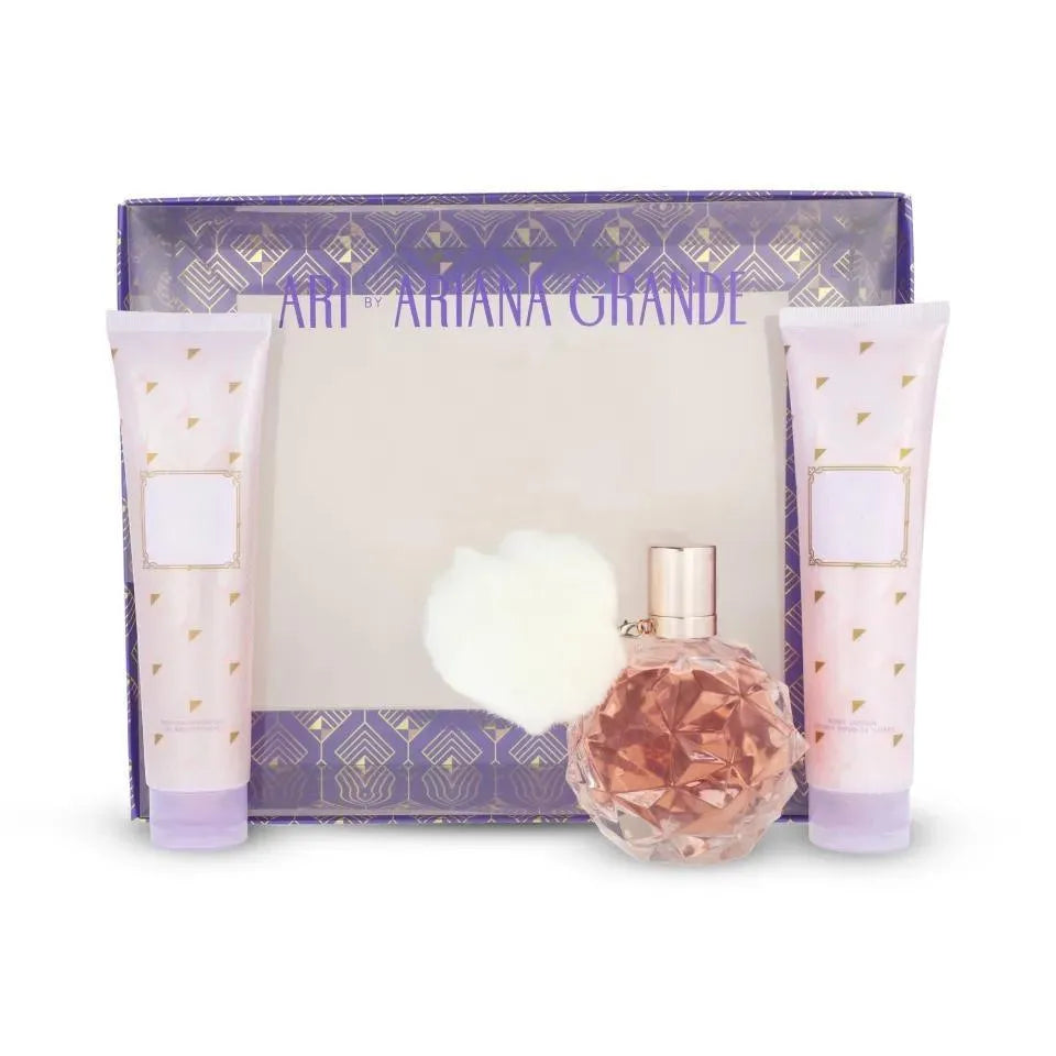 Set de 3 piezas Ari Para Mujer de Ariana Grande EDP 100ml - Arome México