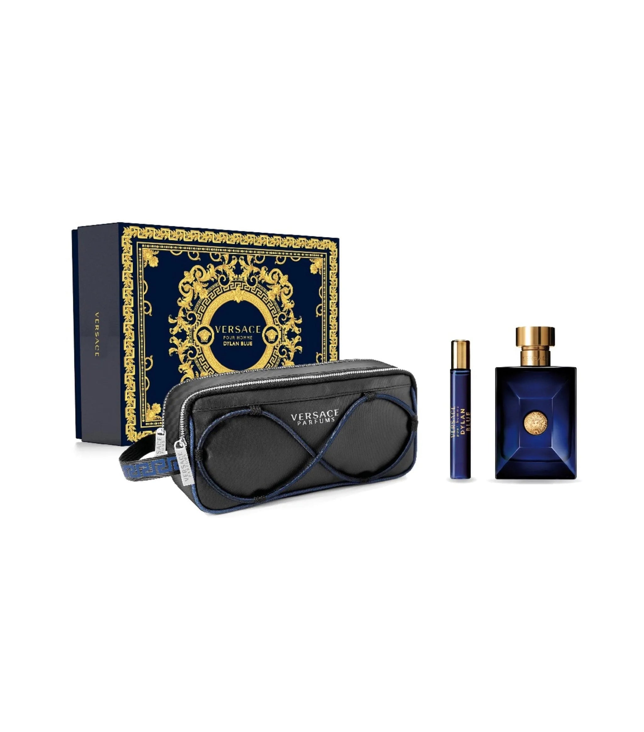 Set 3 Piezas Dylan Blue para Hombre de Versace EDT - Arome México