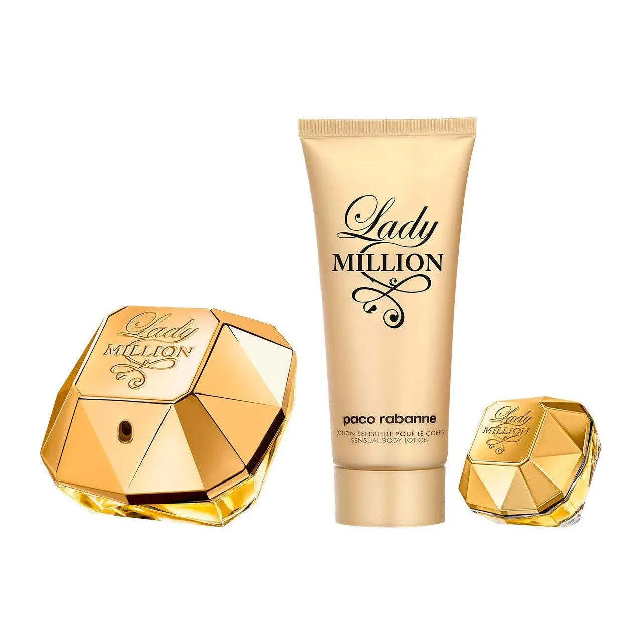 Set 3 piezas Lady Million Para Mujer de Paco Rabanne 80ml EDP - Arome México