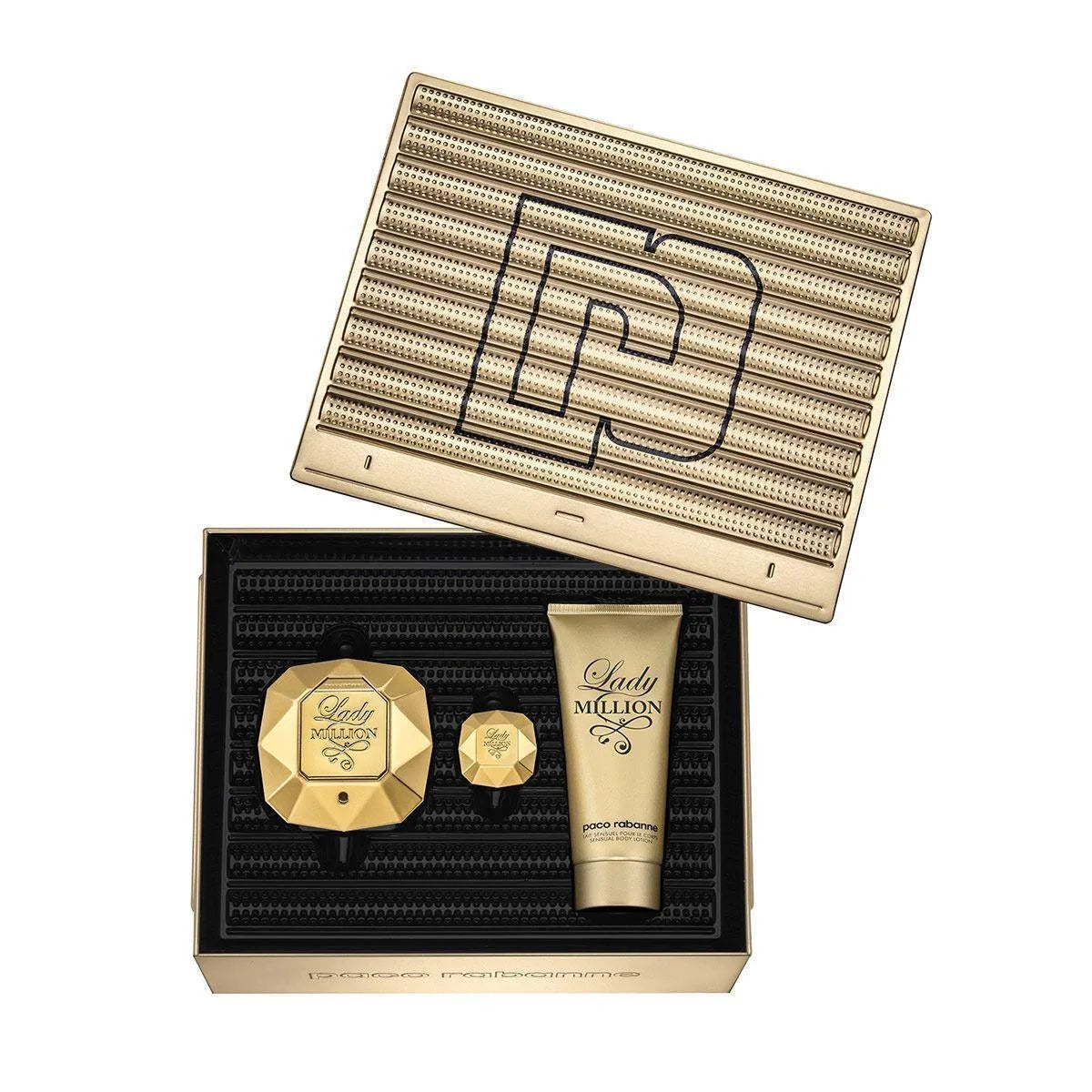 Set 3 piezas Lady Million Para Mujer de Paco Rabanne 80ml EDP - Arome México