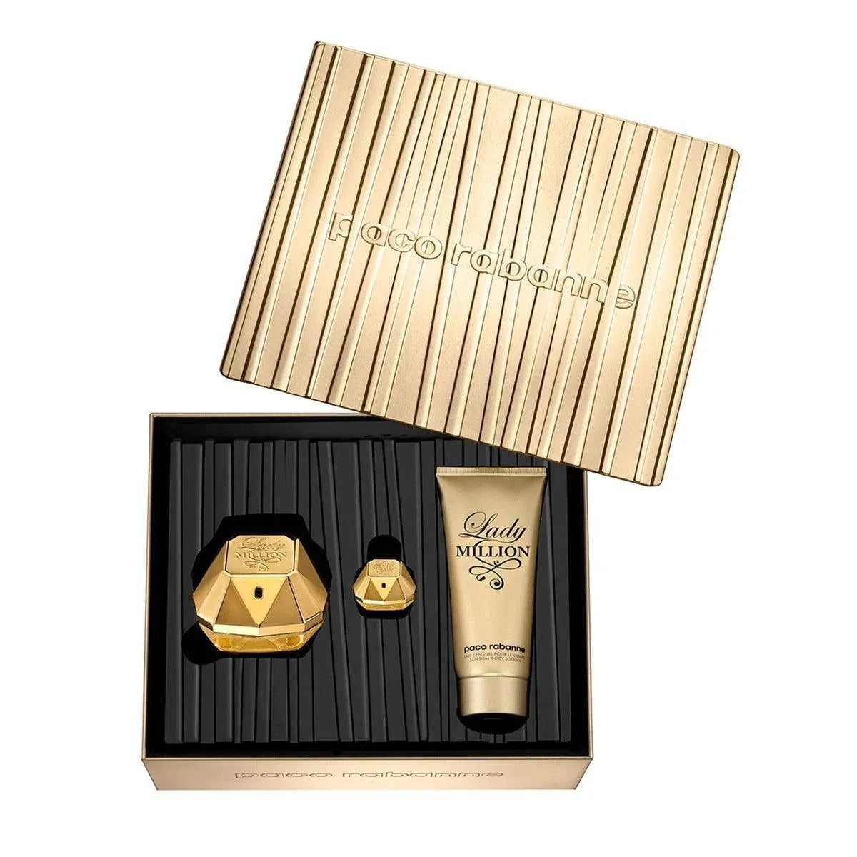 Set 3 piezas Lady Million Para Mujer de Paco Rabanne 80ml EDP - Arome México