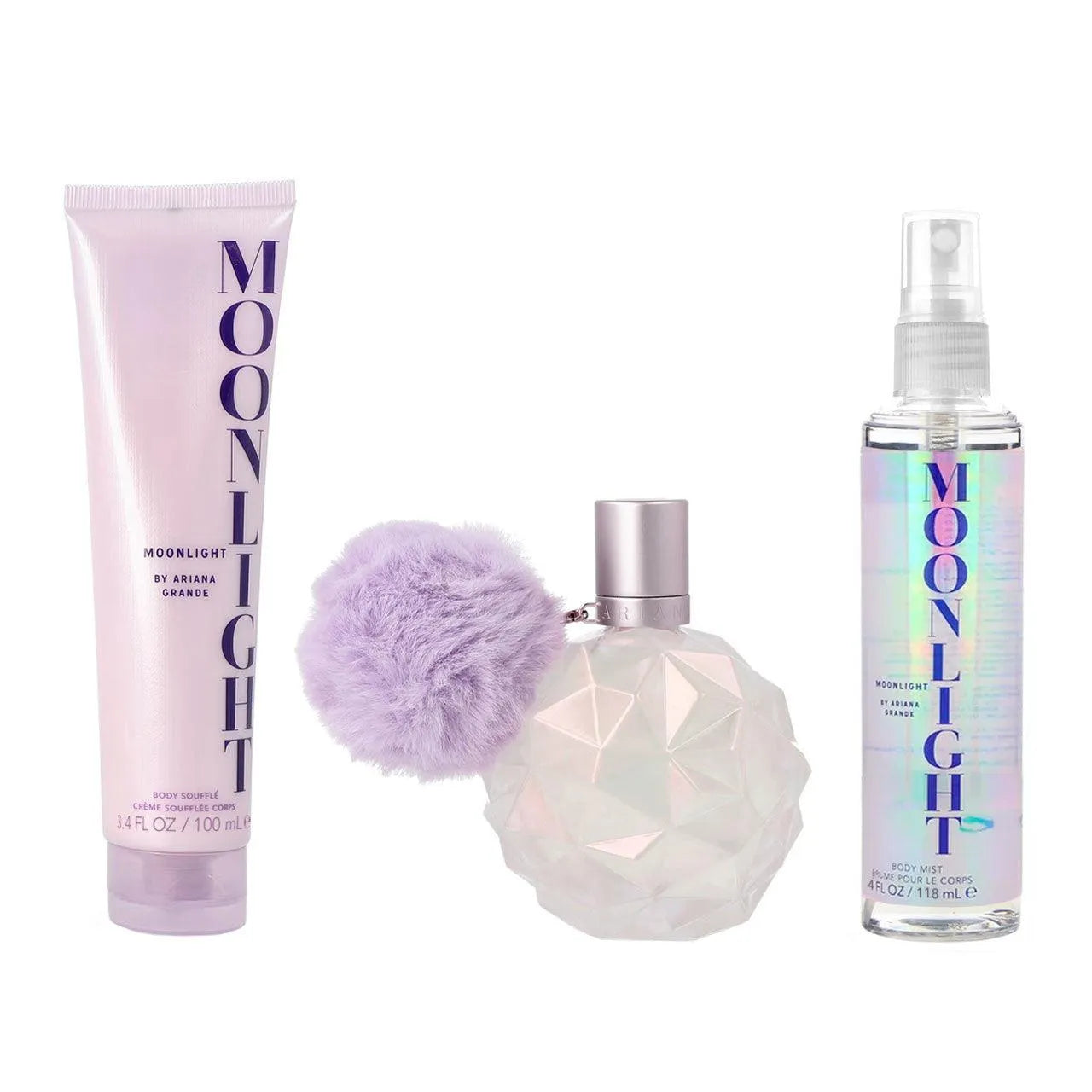 Set 3 Piezas Moonlight para Mujer de Ariana Grande EDP - Arome México