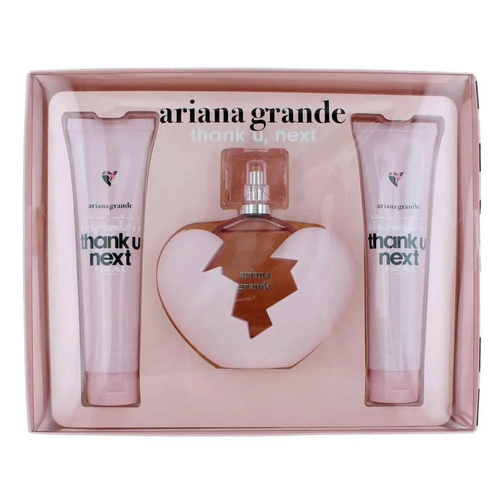 Set 3 Piezas Thank U Next Para Mujer De Ariana Grande EDP - Arome México