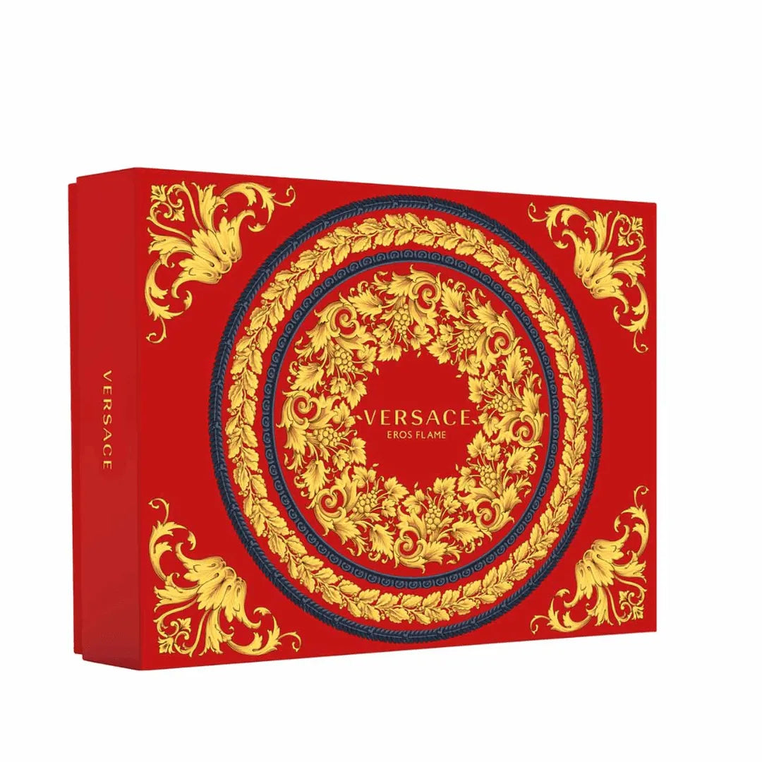 Set 3 Piezas Versace Eros Flame para Hombre de Versace EDP - Arome México