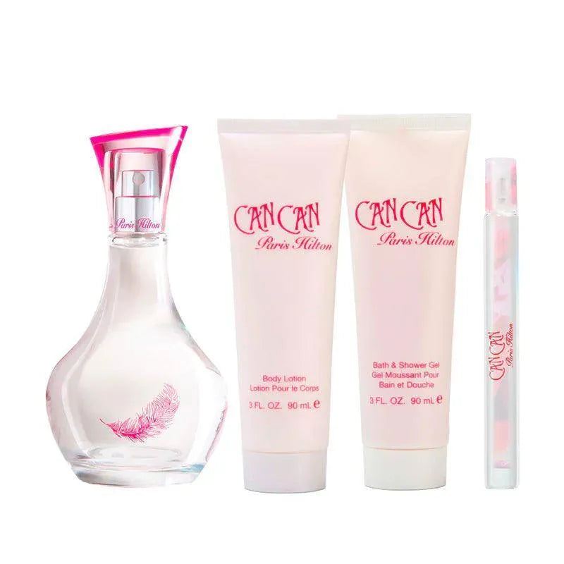 Set 4 Piezas Can Can Para Mujer De Paris Hilton Eau De Parfum 100ml - Arome México