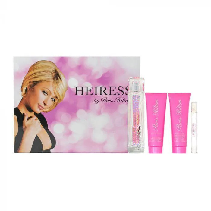 Set 4 Piezas Heiress Para Mujer De Paris Hilton Eau De Parfum 100ML - Arome México