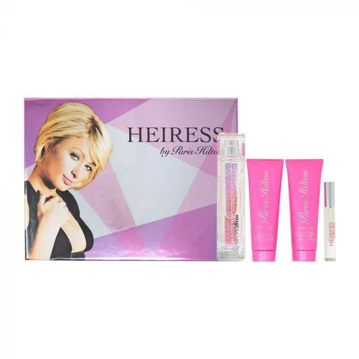 Set 4 Piezas Heiress Para Mujer De Paris Hilton Eau De Parfum 100ml - Arome México