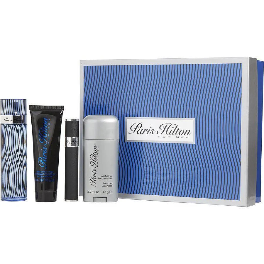 Set 4 Piezas Paris Hilton para Hombre de Paris Hilton EDT 100ML - Arome México
