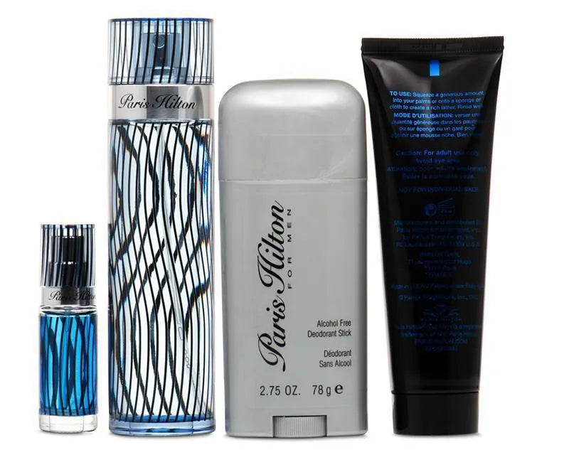 Set 4 Piezas Paris Hilton para Hombre de Paris Hilton EDT 100ML - Arome México