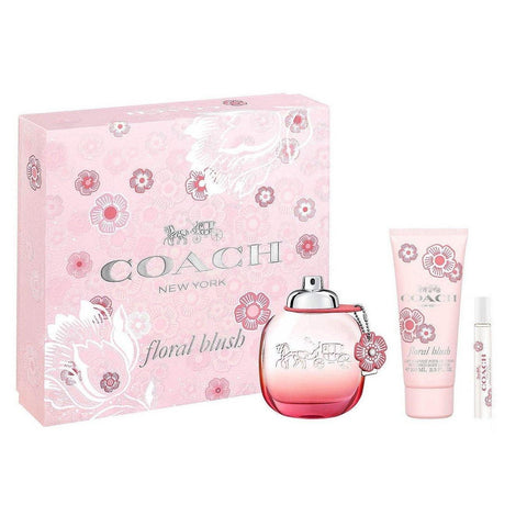 Set de 3 piezas de de Perfume Coach New York Floral Blush - Arome México